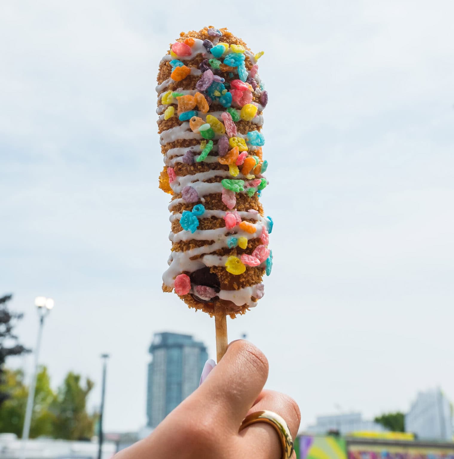 fruity pebble dog cne