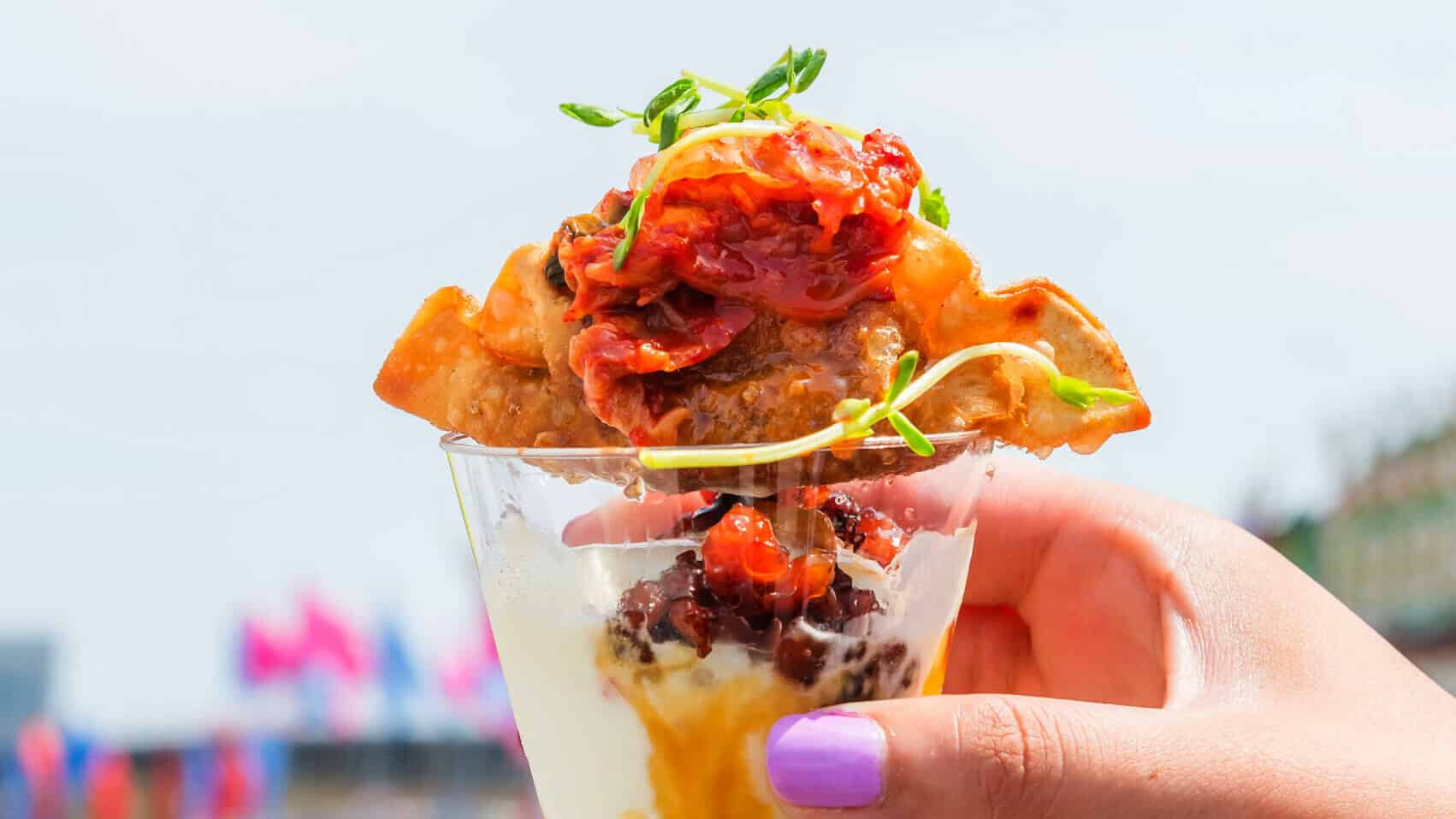 ice cream kimchi dumplings cne