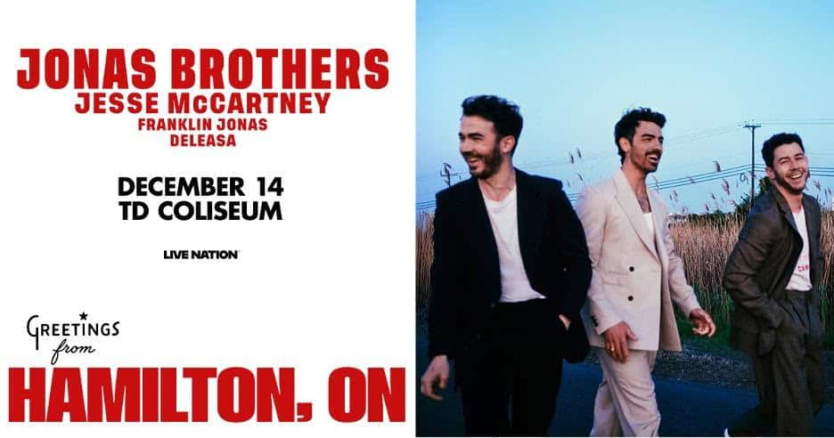 Icons of the 2000s, the Jonas Brothers, are coming to Ontario