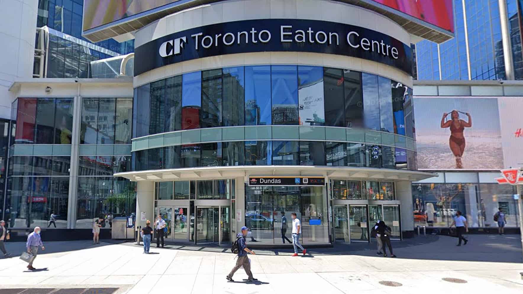 simons open eaton centre toronto