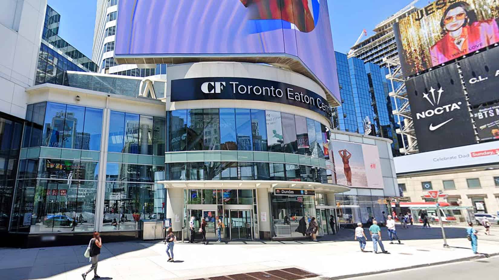 nike store toronto eaton centre