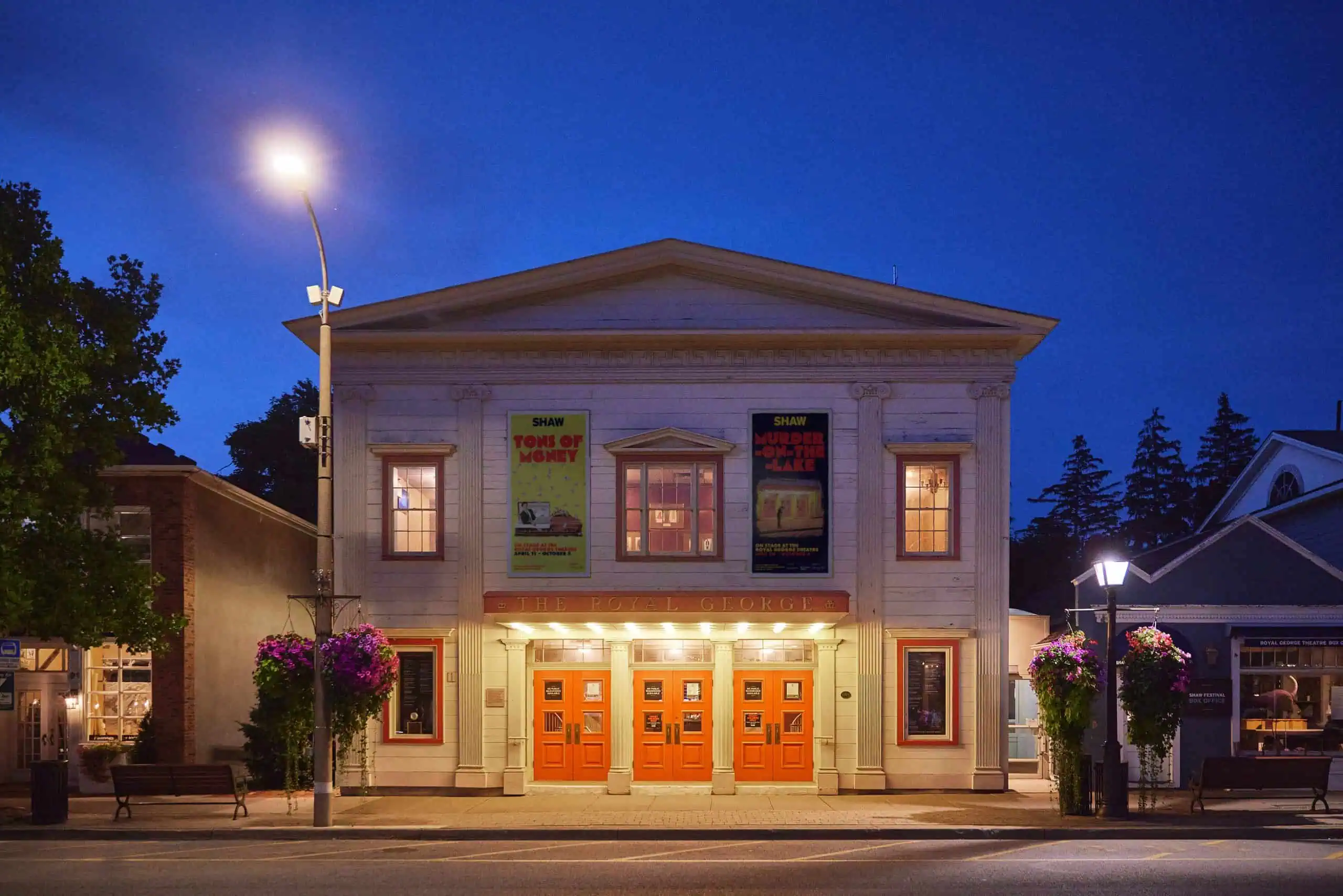 Sanjay Talwar as Ebenezer Scrooge in A Christmas Carol (Shaw Festival, 2025). Photo by David Cooper.
